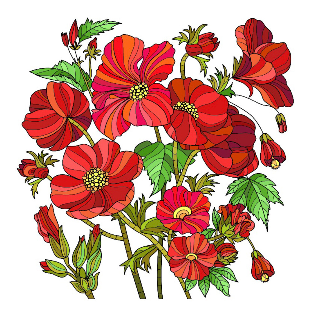 雙重藝術(shù) 填色畫(huà)與盆景種植的創(chuàng)意融合